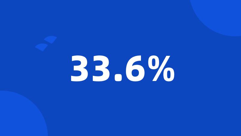 33.6%