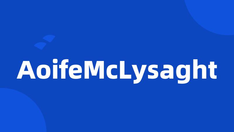 AoifeMcLysaght