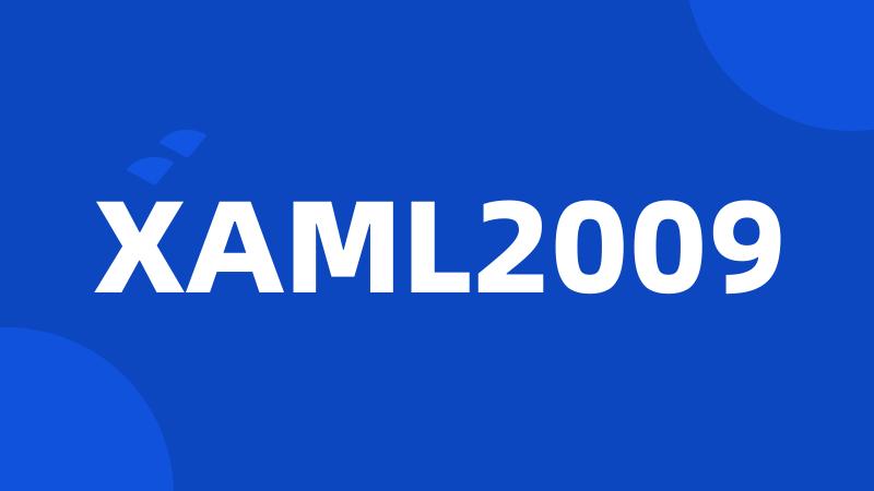 XAML2009