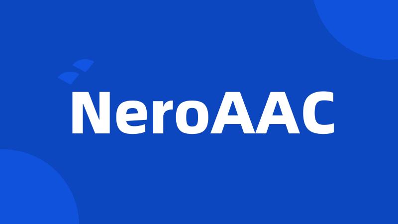 NeroAAC