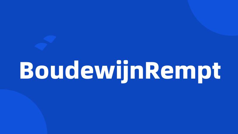 BoudewijnRempt
