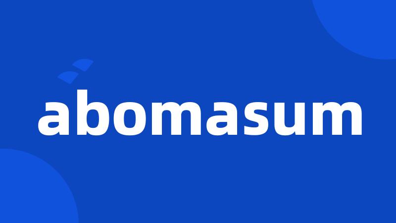 abomasum