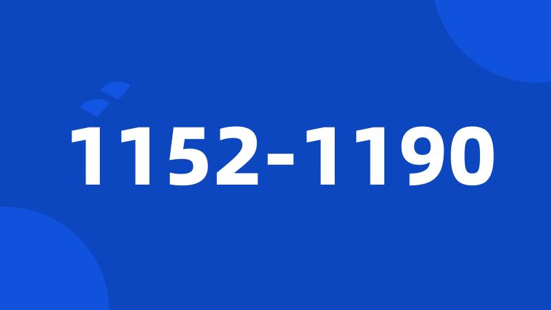 1152-1190