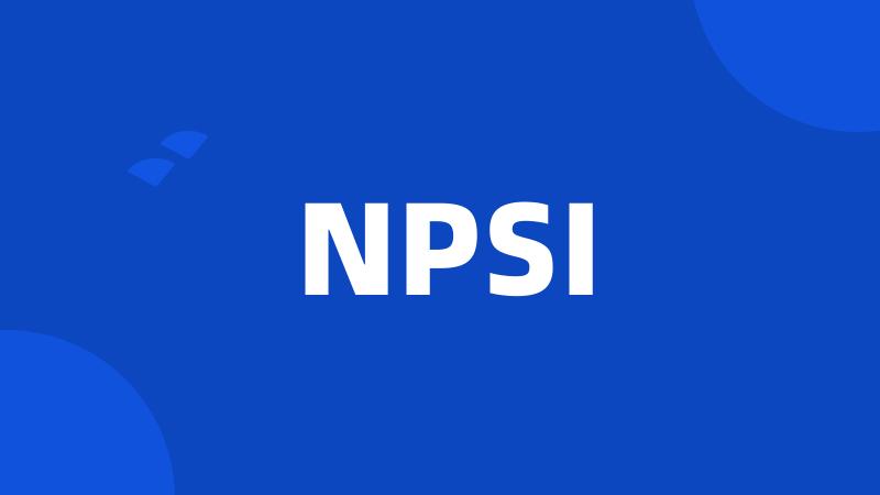 NPSI