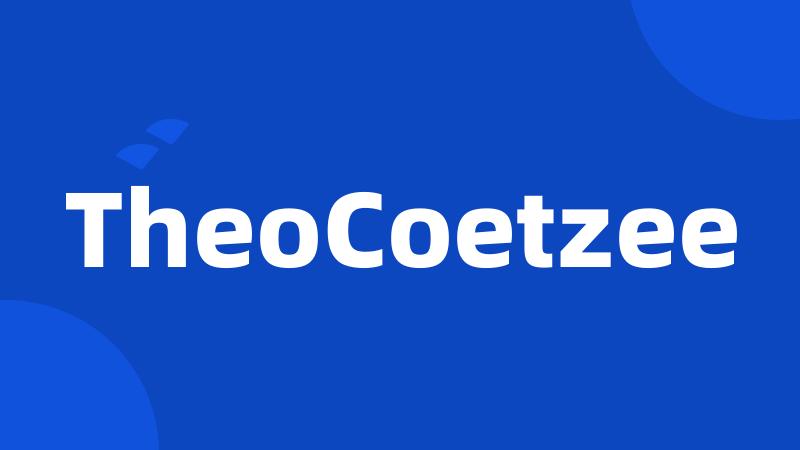 TheoCoetzee