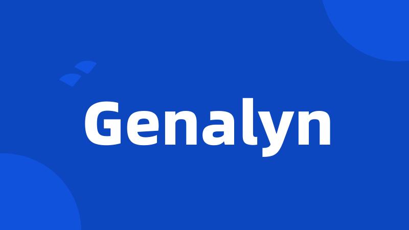 Genalyn