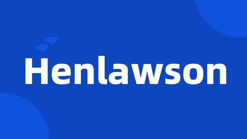 Henlawson