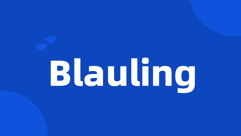Blauling