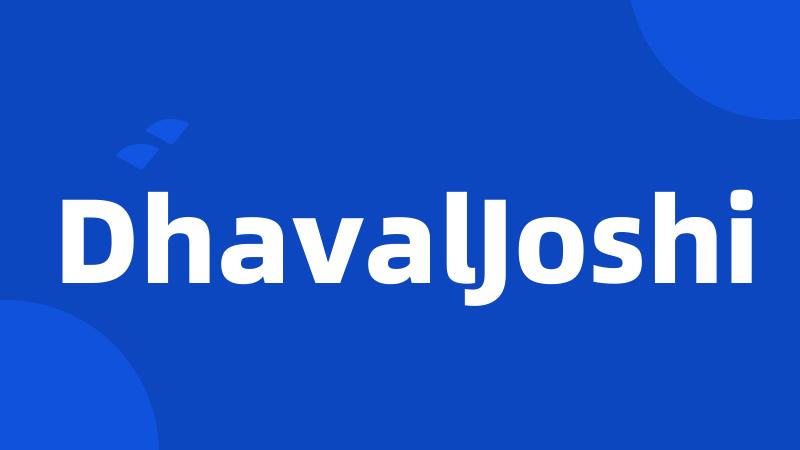 DhavalJoshi