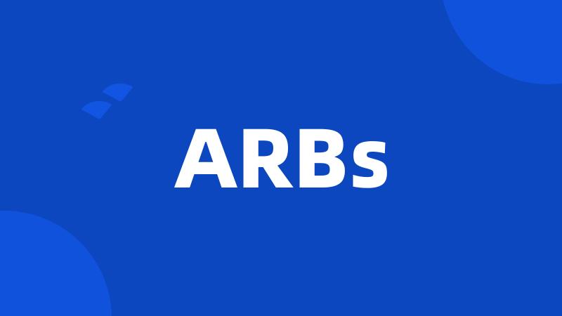ARBs