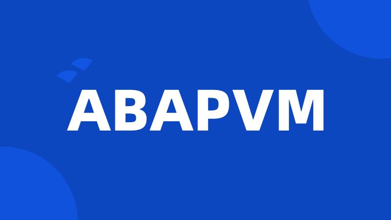 ABAPVM
