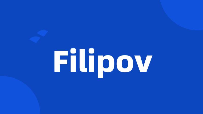 Filipov