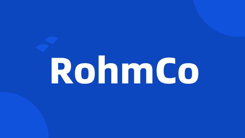 RohmCo