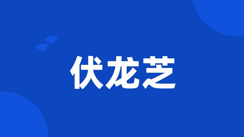 伏龙芝