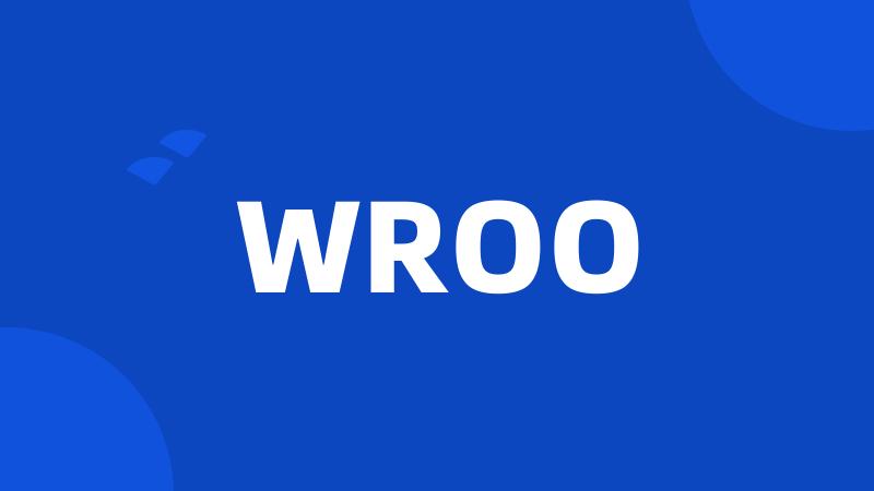 WROO
