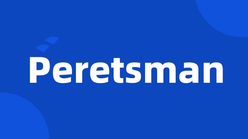 Peretsman