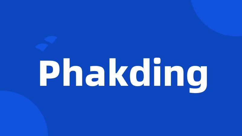 Phakding