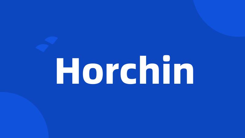 Horchin