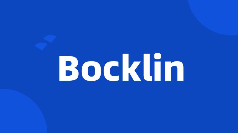 Bocklin