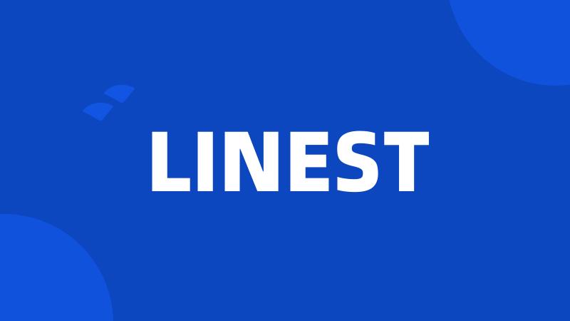 LINEST