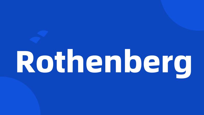 Rothenberg