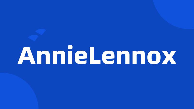 AnnieLennox