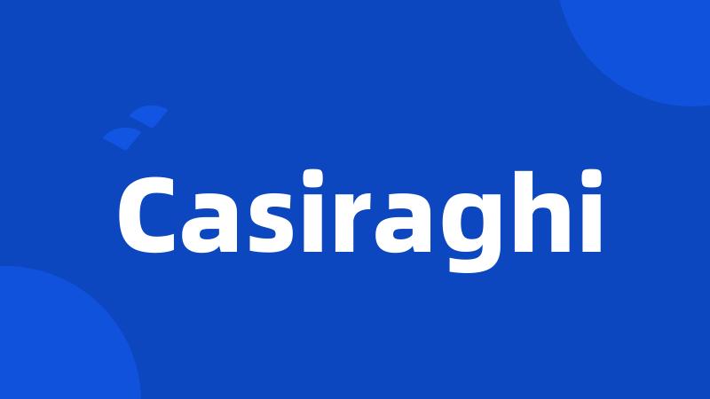 Casiraghi
