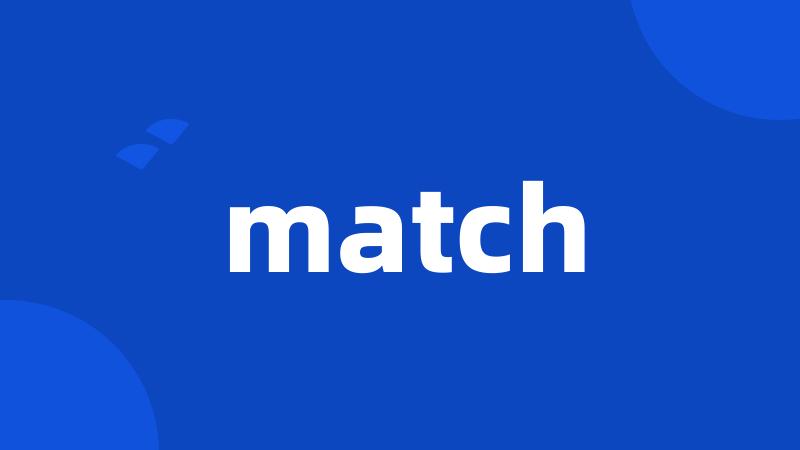 match