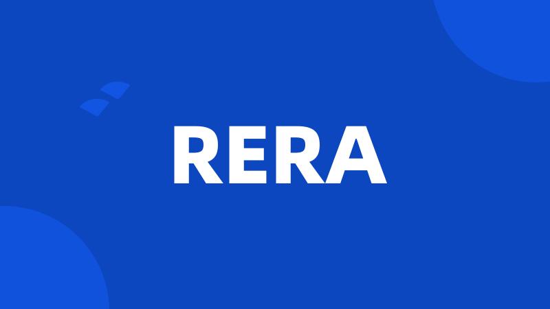 RERA
