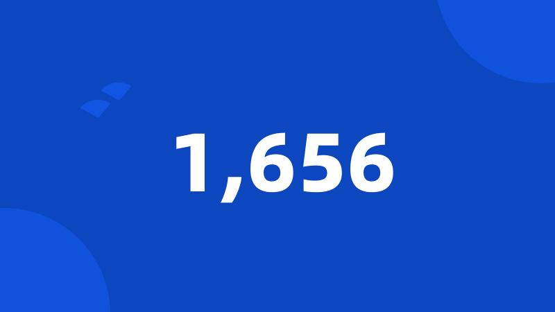 1,656