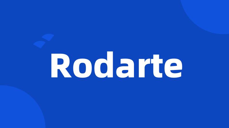 Rodarte