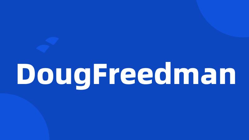 DougFreedman