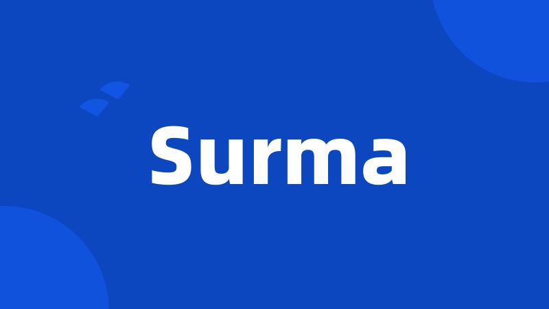 Surma