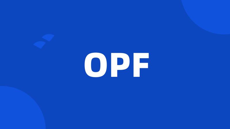 OPF