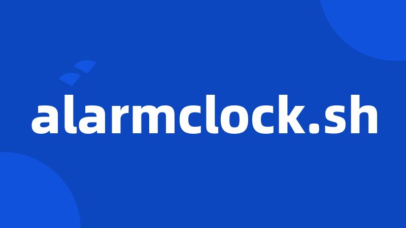 alarmclock.sh