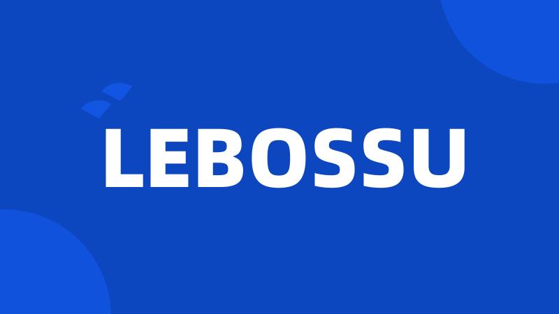 LEBOSSU