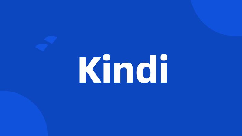Kindi
