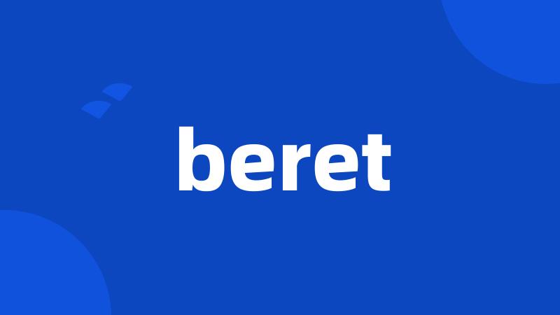 beret
