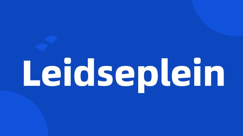 Leidseplein
