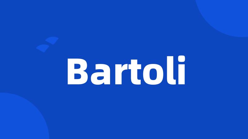 Bartoli
