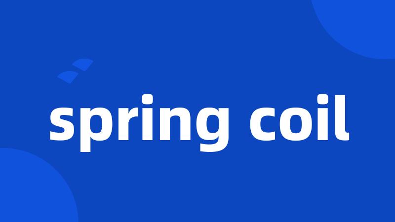 spring coil