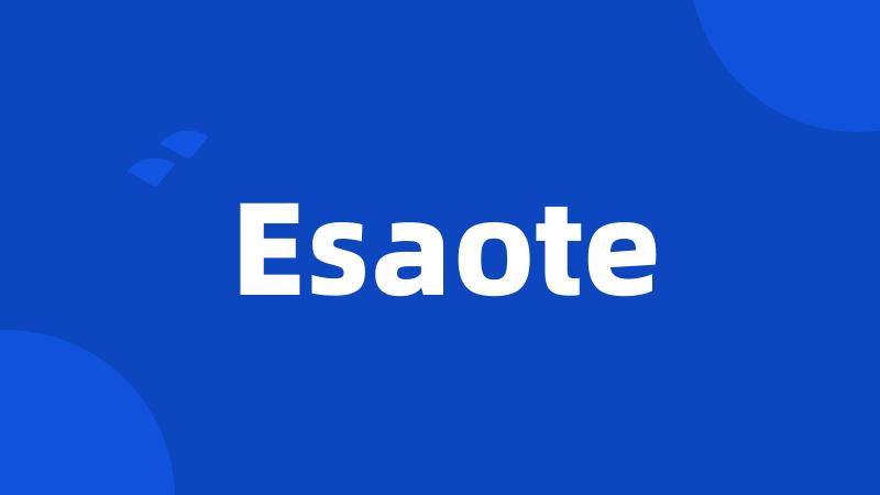 Esaote