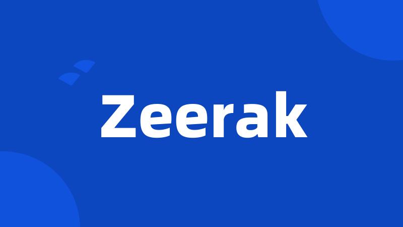 Zeerak
