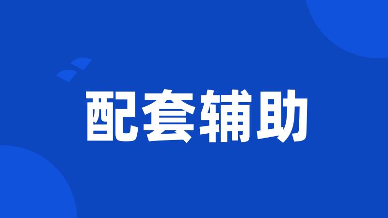 配套辅助