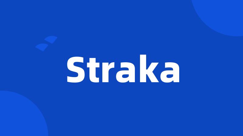 Straka