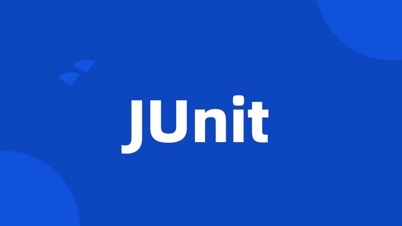 JUnit