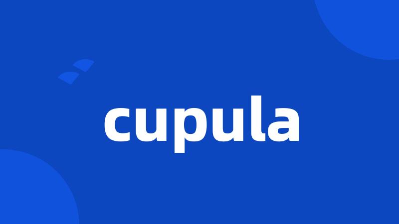 cupula