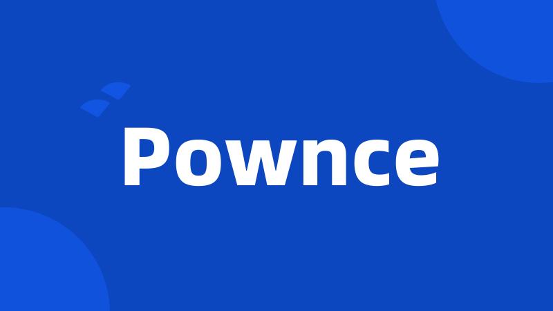 Pownce