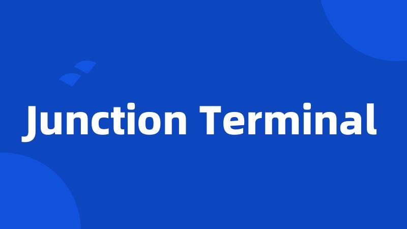 Junction Terminal