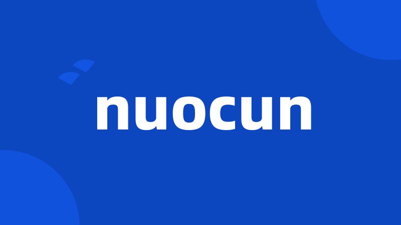 nuocun